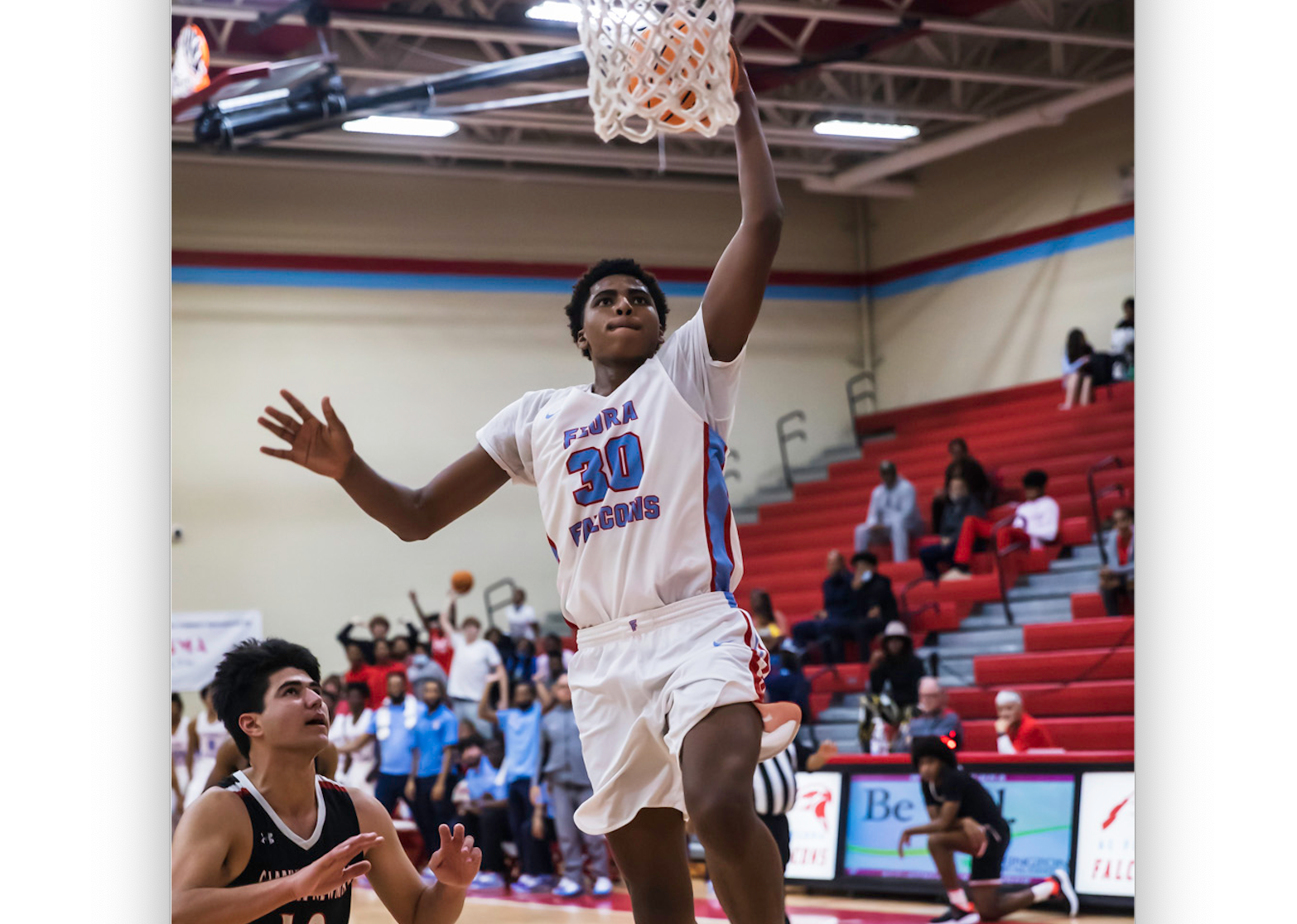 A.C. Flora center Collin Murray-boyles